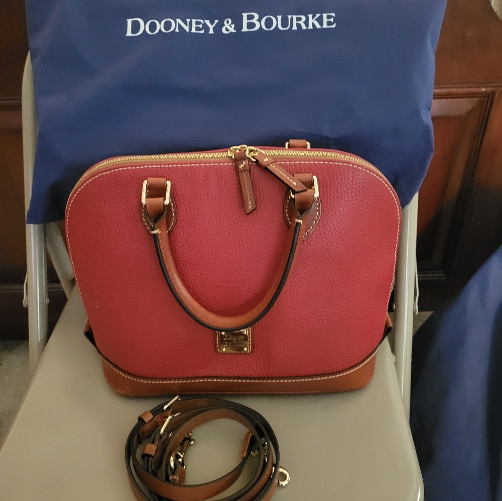 Dooney and Bourke Zip Dome Satchel